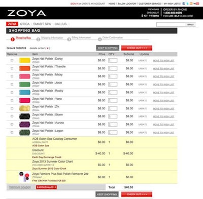 Zoya Order