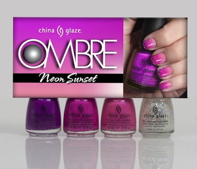 Cg 81456 Ombre Neon Sunset