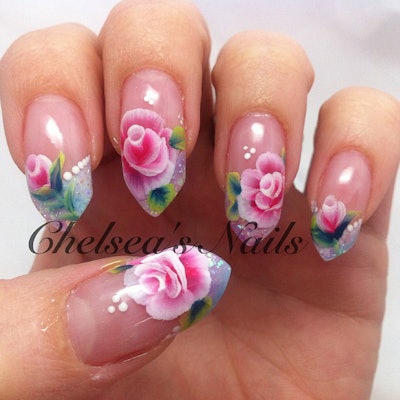 One Stroke Roses