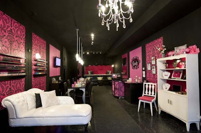 Candy Nail Bar Interior