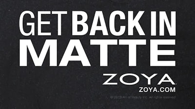 Zoya Matte Velvet Back In Matte Blogger