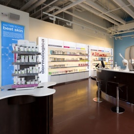 Dermalogica’s new hybrid education center in Atlanta.