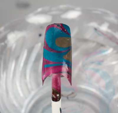 5 Final Nail Marbelized