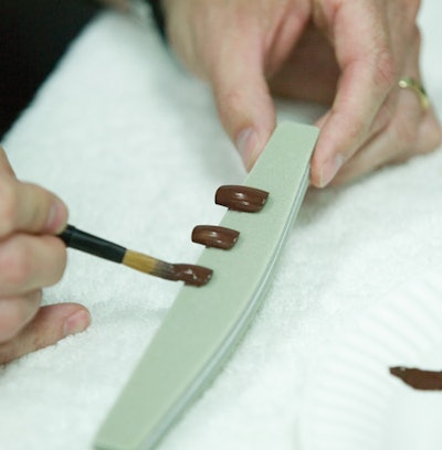 Step Painting Tip Brown