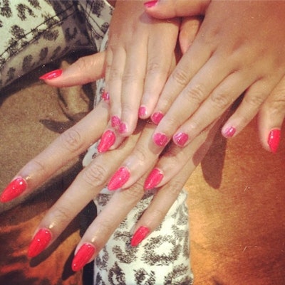 Beyoncé and Blue Ivy Show Off Matching Manicures