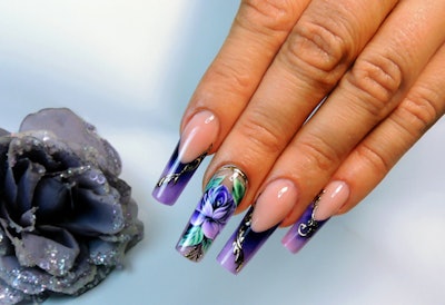 Zhostovo Flower Jpg Format Finish Big