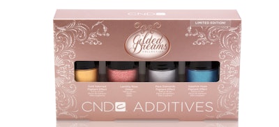 Cnd Gilded Dreams Additives Box Front