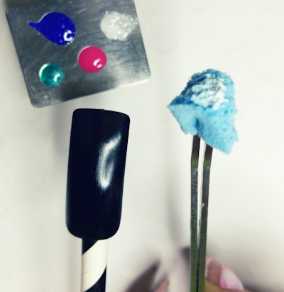 Galaxy Gel Nail Tutorial 10