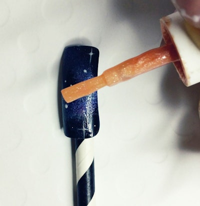 Galaxy Gel Nail Tutorial 2