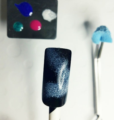 Galaxy Gel Nail Tutorial 8