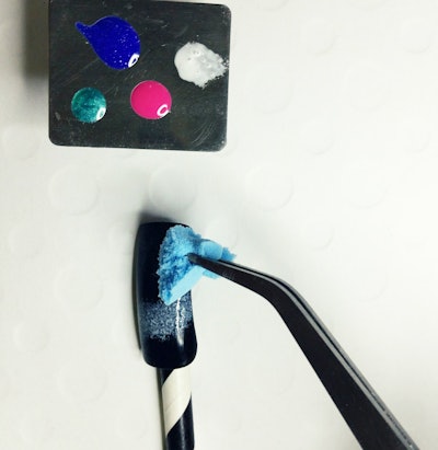 Galaxy Gel Nail Tutorial 9