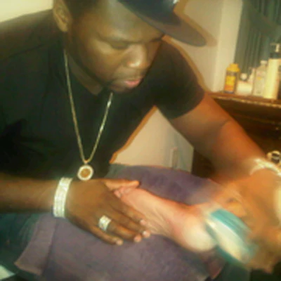 50 Cent Pedicure