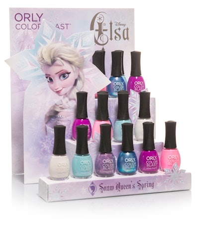 Color Blast Disney Frozen Snow Queen 18pc Display