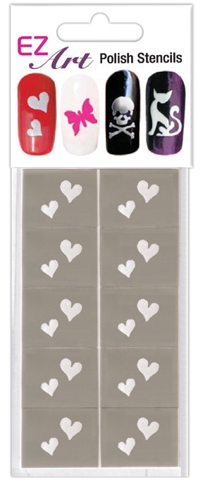 Ez Art Stencils Hearts