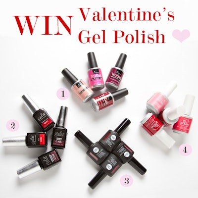 Gel Polish Valentines Giveaway