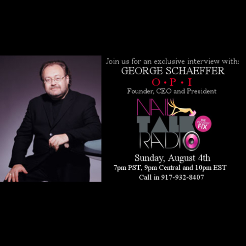 George Schaeffer on Nail Talk Radio August 4 | Beauty Launchpad