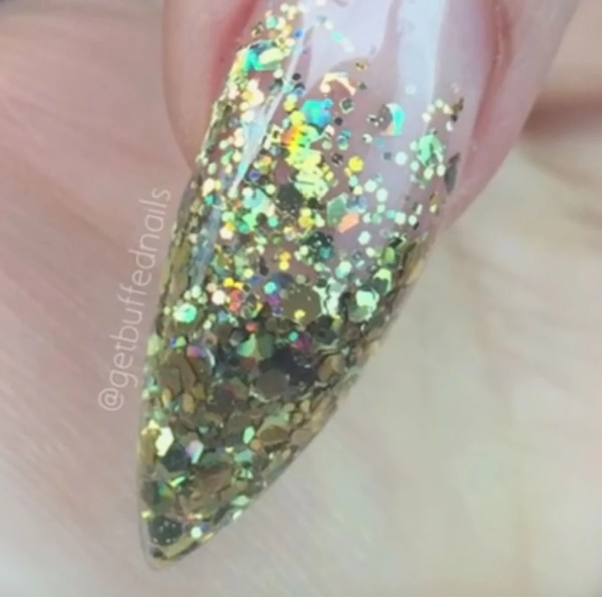 Nail Art Tutorial: Acrylic Glitter Encapsulation | Beauty Launchpad