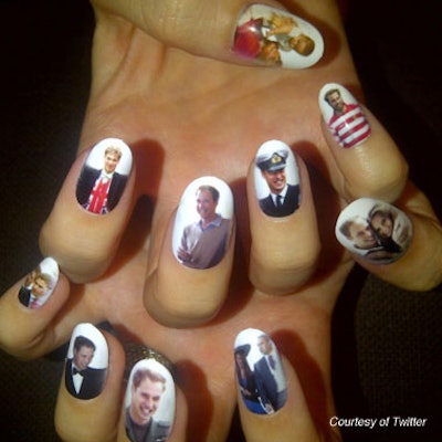Katy Perry Wedding Nails Twitt