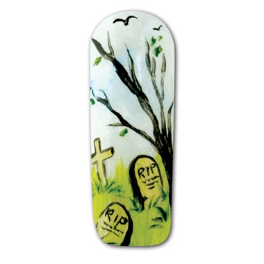 Scary Cemetery Step5