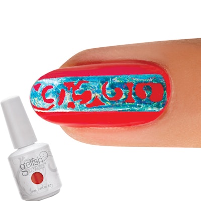 Chinese New Year Nails Foil