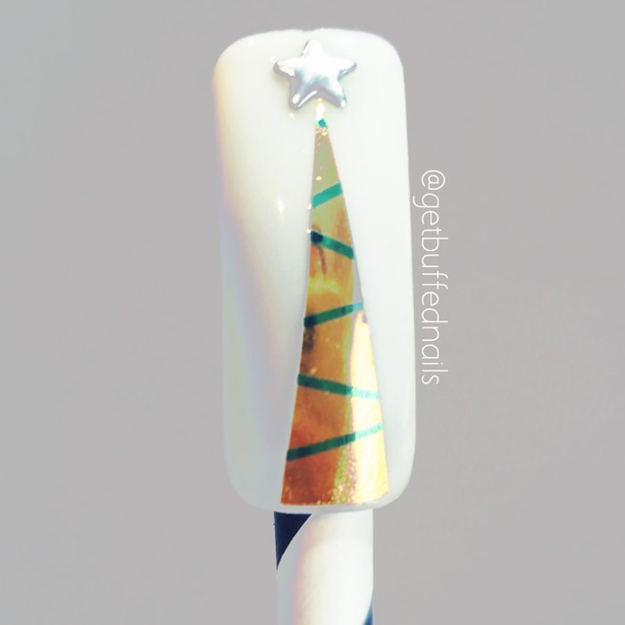 Christmas Tree Easy Nails Striping Tape Final