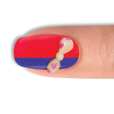 Gelish Bow Polka Dots