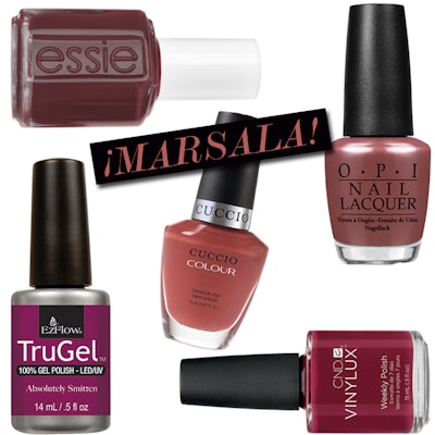 Marsala Nail Polisj