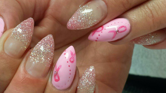 Nailpro shares 10 nail designs inspired by Breast Cancer Awareness Month in October.