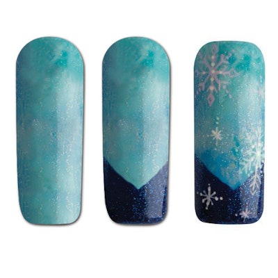 Snowflake Nail Tutorial