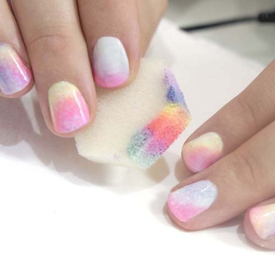 Sponging Steps Small