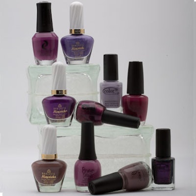 Spring Polishes Purples