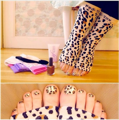 Pedi Sox Leopard 0