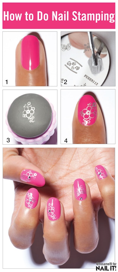 How To Do Nail Stamping