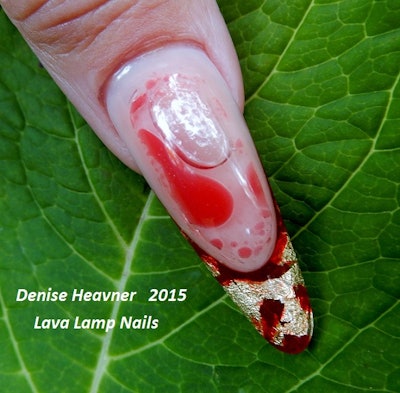 Fall’s Big Trend May Be Lava Lamp Nails