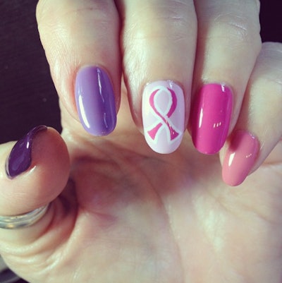 Nails by Natalie H., Joey Fernandez Salon, Redlands, CA. Instagram: @shellacqueen