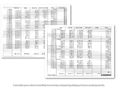 Tracking Income Sheets