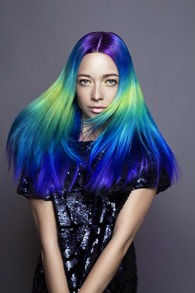 The 'after' look by Erica Keelen Image courtesy of PRAVANA