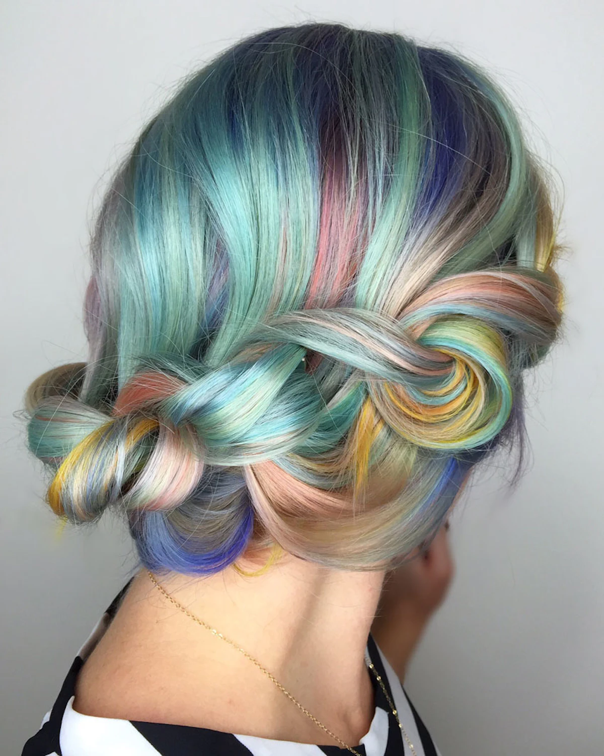 Haircolor How To: Rainbow Candy Cane by Shelley Gregory | Beauty Launchpad