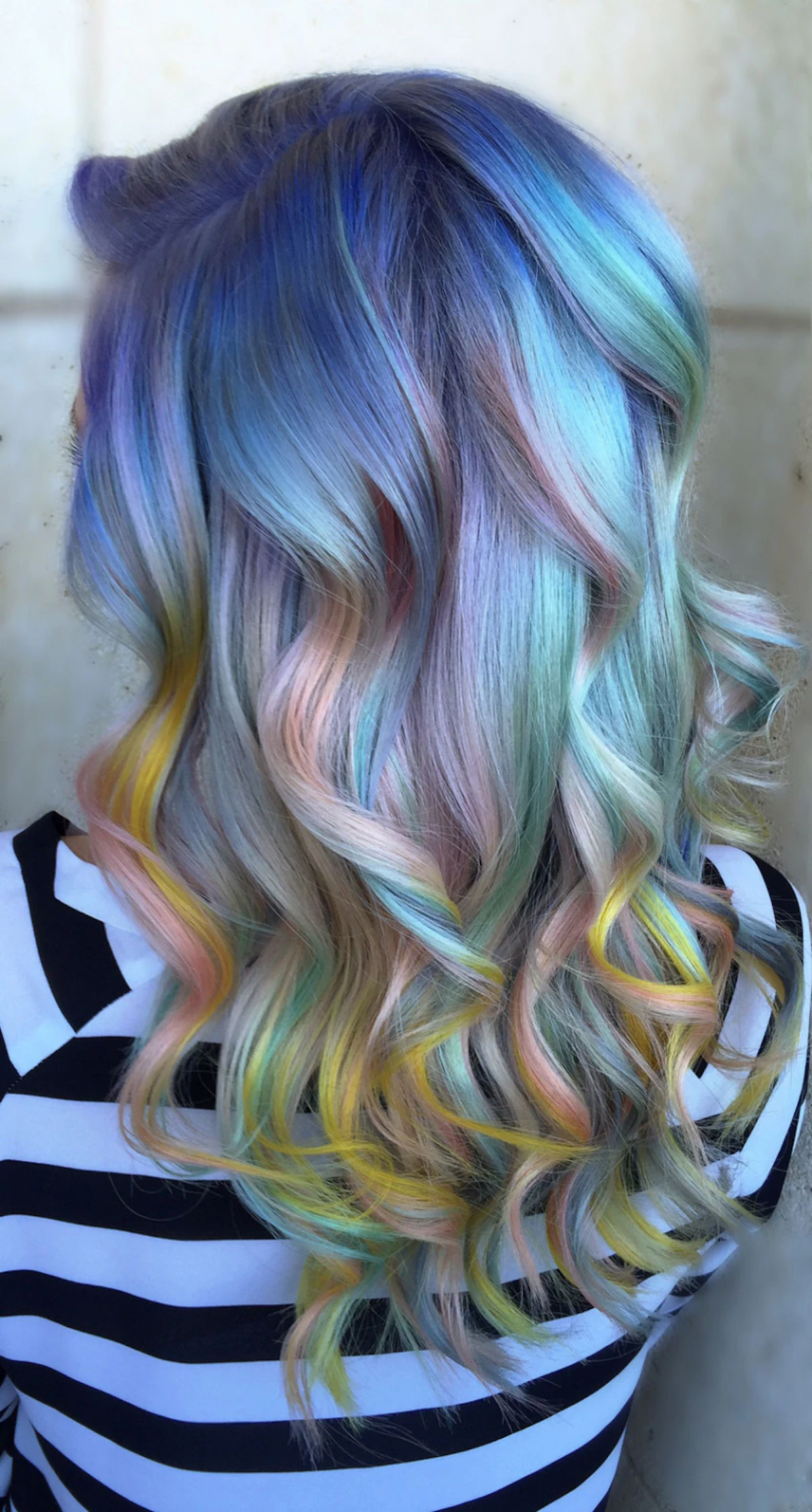 Haircolor How To: Rainbow Candy Cane by Shelley Gregory | Beauty Launchpad