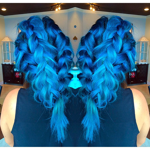 22 Bold Options Of Blue Hair Color  Light blue hair Hair color blue Blue  hair