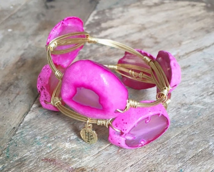 Pink Bracelet Blue Hen