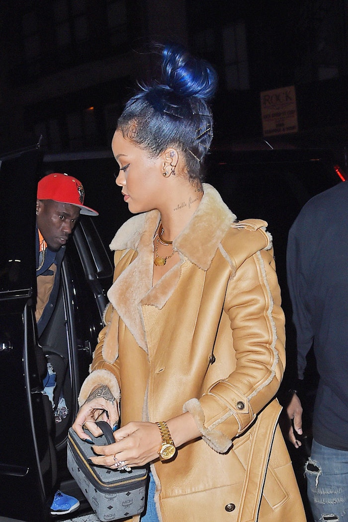 Get The Look Rihanna S Midnight Blues Beauty Launchpad