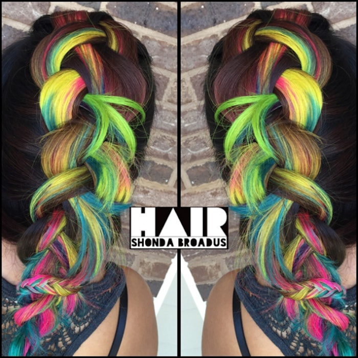 Tie Dye Braid