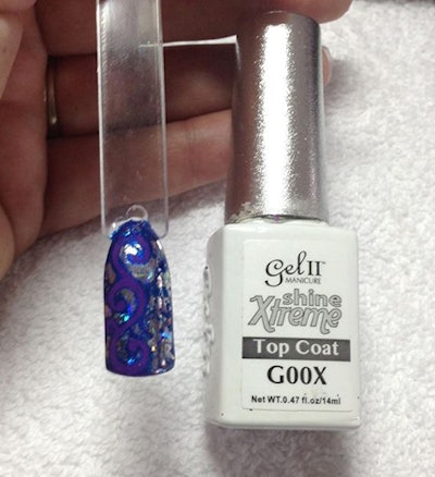 Nail Art How To: Stenciled Foil Nails