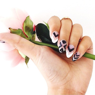 Adoredollsparlour Negative Space Nails