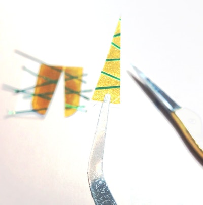 Christmas Tree Easy Nails Striping Tape 2