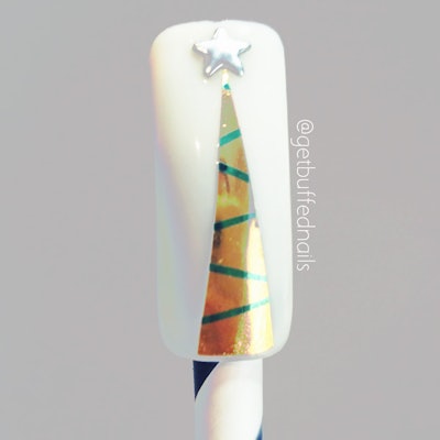 Nail Art Tutorial: Easy Christmas Trees