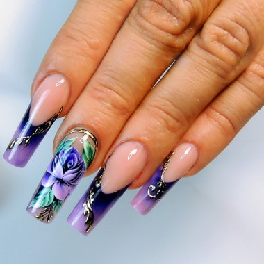 Zhostovo Flower Small Picture Web, Fb