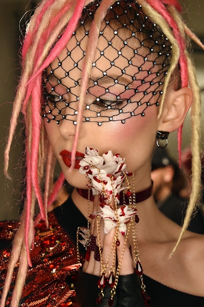 CND for The Blonds Fall/Winter 2016 – Backstage