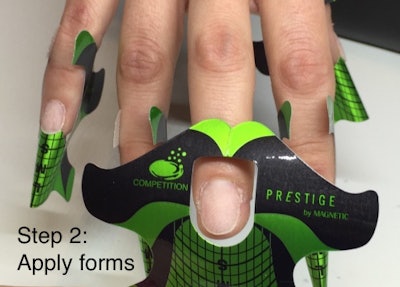 Hearts and Foils Step 2 by She Roxx Nailz